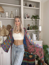 Load image into Gallery viewer, Patchwork Long Duster Kimono