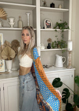 Load image into Gallery viewer, Patchwork Long Duster Kimono