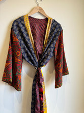Load image into Gallery viewer, Patchwork Long Duster Kimono
