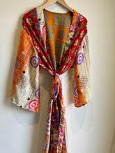Load image into Gallery viewer, Patchwork Long Duster Kimono