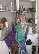Load image into Gallery viewer, Patchwork Long Duster Kimono