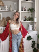 Load image into Gallery viewer, Patchwork Long Duster Kimono