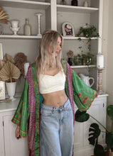 Load image into Gallery viewer, Patchwork Long Duster Kimono