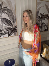Load image into Gallery viewer, Patchwork Long Duster Kimono