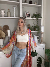 Load image into Gallery viewer, Patchwork Long Duster Kimono