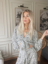 Load image into Gallery viewer, Boho Wrap Blouse