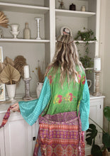 Load image into Gallery viewer, Patchwork Long Duster Kimono