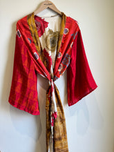 Load image into Gallery viewer, Patchwork Long Duster Kimono