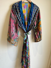 Load image into Gallery viewer, Patchwork Long Duster Kimono