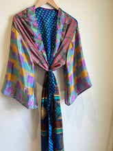 Load image into Gallery viewer, Patchwork Long Duster Kimono