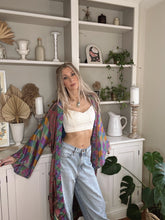 Load image into Gallery viewer, Patchwork Long Duster Kimono
