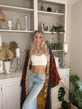 Load image into Gallery viewer, Patchwork Long Duster Kimono