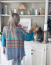 Load image into Gallery viewer, Aveline Patchwork short Kimono