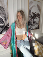Load image into Gallery viewer, Patchwork Long Duster Kimono