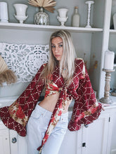Load image into Gallery viewer, Goddess frill sleeve top