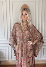 Load image into Gallery viewer, Zoyah Long Duster Kimono  dress