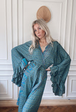Load image into Gallery viewer, Goddess frill sleeve kimono sale £10