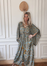 Load image into Gallery viewer, Zoyah Long Duster Kimono dress