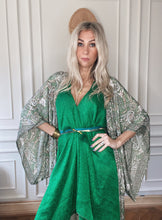 Load image into Gallery viewer, Zoyah Long Duster Kimono dress