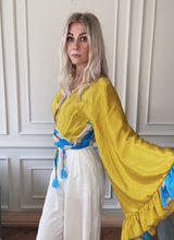 Load image into Gallery viewer, Goddess frill sleeve top