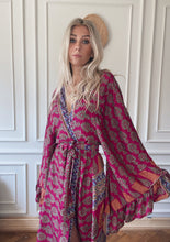 Load image into Gallery viewer, Goddess frill sleeve kimono