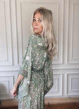 Load image into Gallery viewer, Zoyah Long Duster Kimono dress