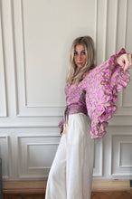 Load image into Gallery viewer, Goddess frill sleeve top