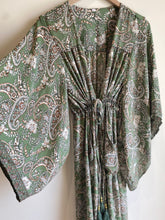 Load image into Gallery viewer, Zoyah Long Duster Kimono dress