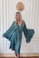 Load image into Gallery viewer, Goddess frill sleeve kimono sale £10
