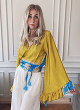 Load image into Gallery viewer, Goddess frill sleeve top