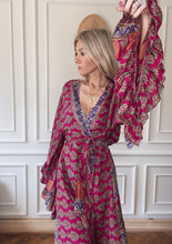 Load image into Gallery viewer, Goddess frill sleeve kimono