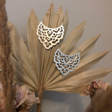 Load image into Gallery viewer, Mandala Hoop Earring