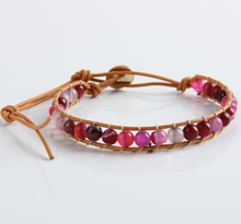 Load image into Gallery viewer, Gypsy Wrap Bracelet -available in 6 different stones