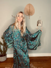 Load image into Gallery viewer, In Love maxi robe wrap dress