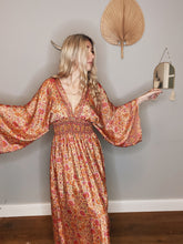 Load image into Gallery viewer, Woodland Goddess dress orange