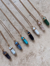 Load image into Gallery viewer, Vibe High Natural stone gold necklace