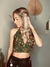 Load image into Gallery viewer, Stevie reversible top Green/ Green