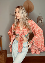 Load image into Gallery viewer, Goddess frill sleeve top