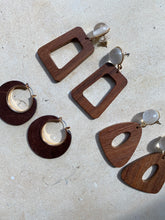 Load image into Gallery viewer, Boho Wood Earrings