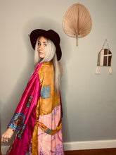 Load image into Gallery viewer, Patchwork Long Duster Kimono