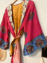 Load image into Gallery viewer, Patchwork Long Duster Kimono