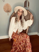 Load image into Gallery viewer, India boho blouse