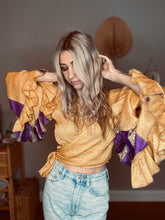 Load image into Gallery viewer, Goddess frill sleeve top
