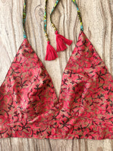 Load image into Gallery viewer, Stevie reversible top Red/ Green