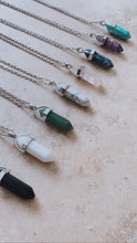 Load image into Gallery viewer, Vibe High Natural stone silver necklace
