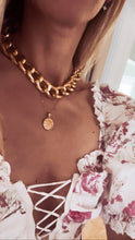 Load image into Gallery viewer, Cuban Chunky Chain necklace and bracelet Set