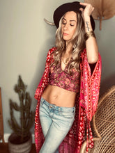 Load image into Gallery viewer, Stevie reversible top Pink/ Green