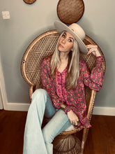 Load image into Gallery viewer, India boho blouse