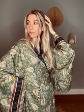 Load image into Gallery viewer, In Love maxi robe wrap dress
