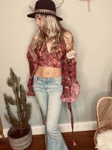 Load image into Gallery viewer, Stevie reversible top Pink/ Green